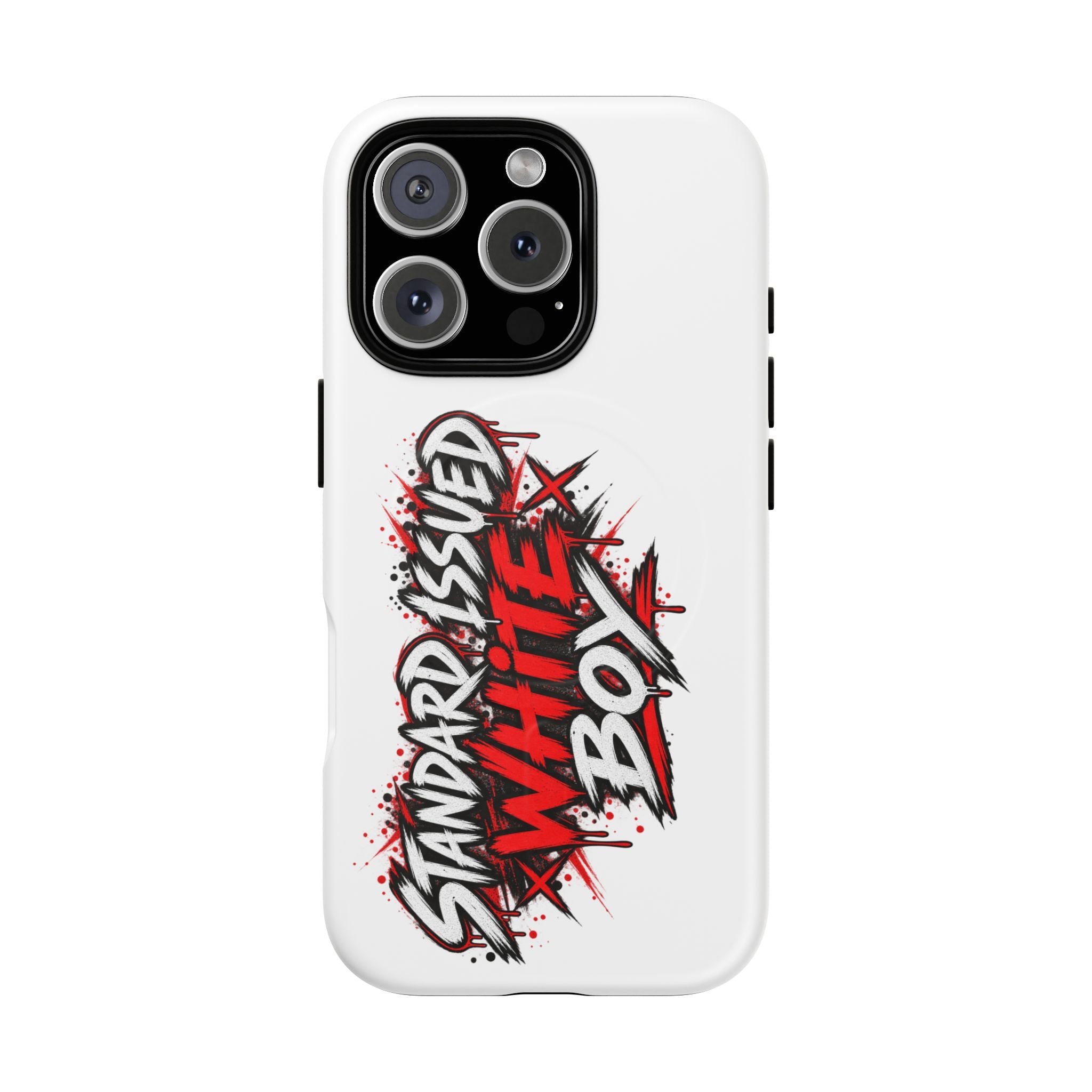 Standard Issued White Boy Magnetic Impact-Resistant Phone Case
