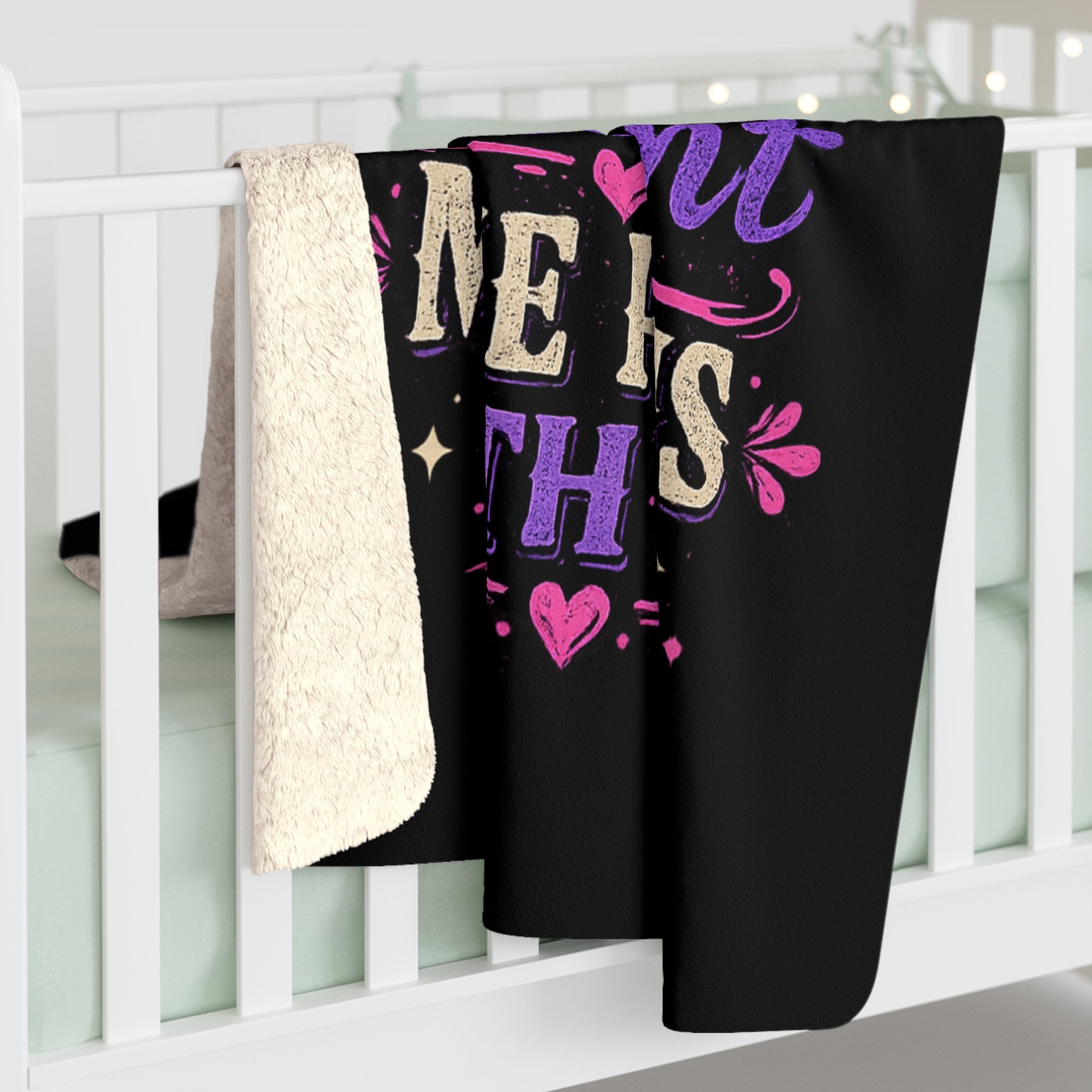 Homebody Sherpa Fleece Blanket – Please Don’t Make Plans With Me Cozy Blanket