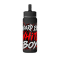 Standard Issued White Boy Tumbler | Funny Red & Black Cup | Sarcastic Gift for Him