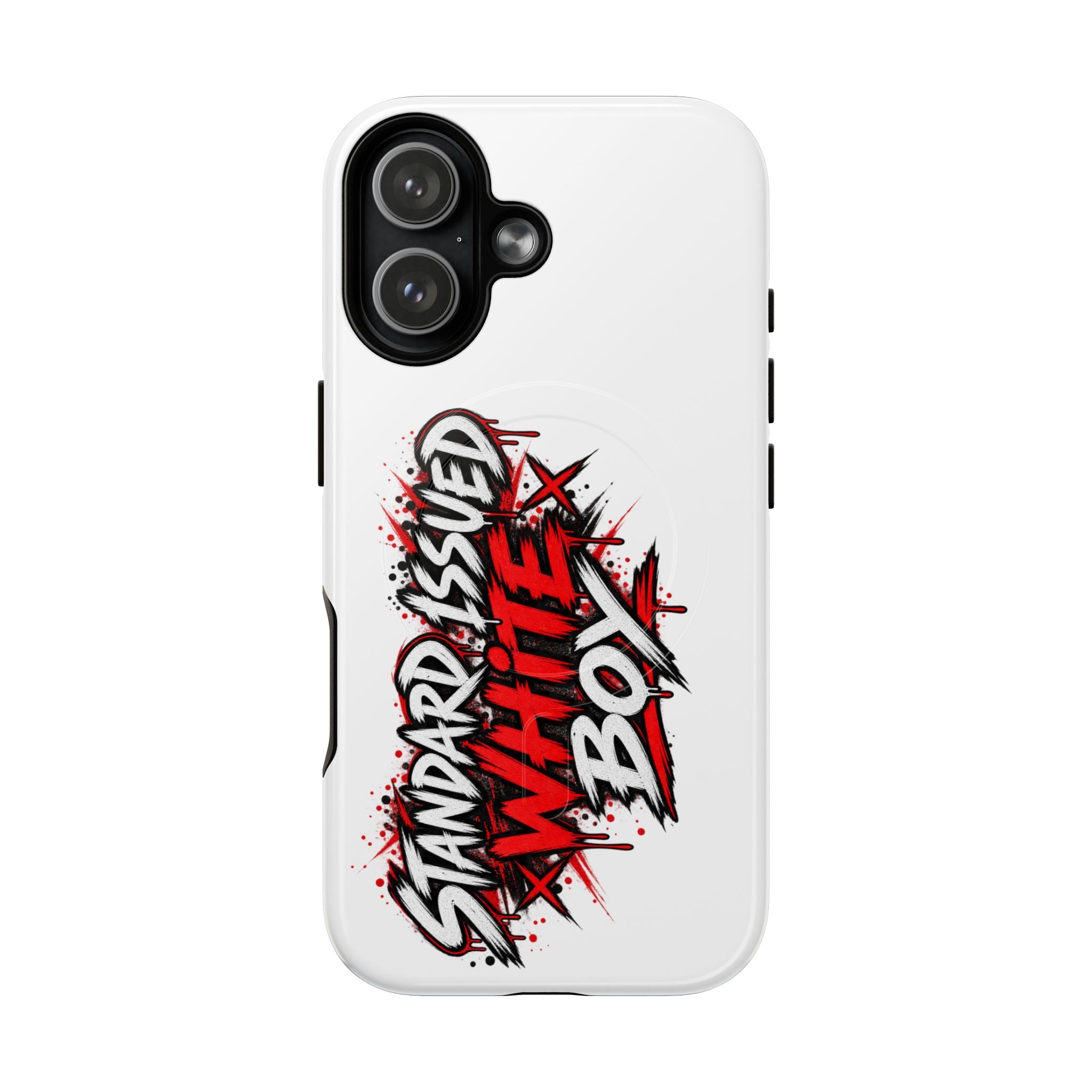 Standard Issued White Boy Magnetic Impact-Resistant Phone Case