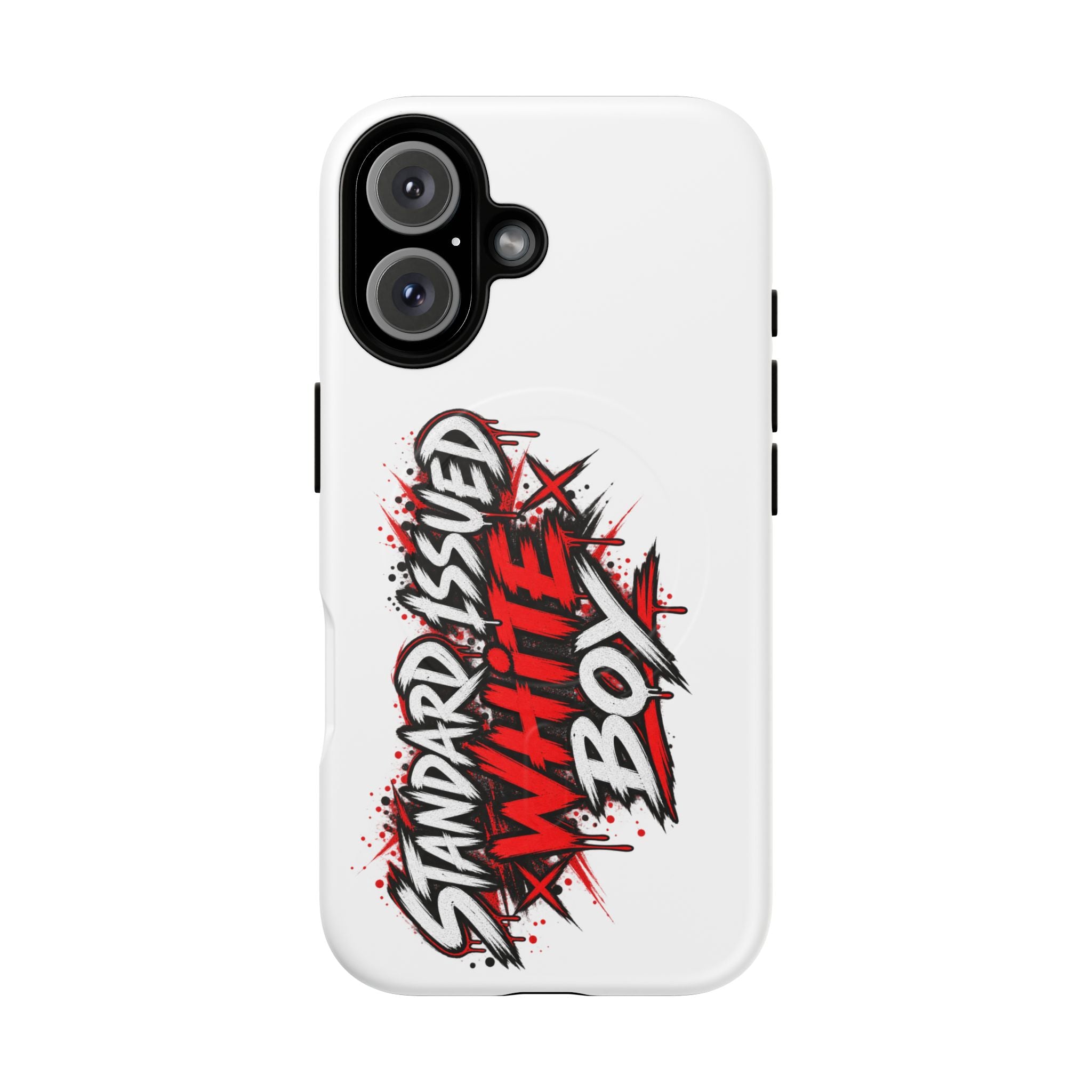 Standard Issued White Boy Magnetic Impact-Resistant Phone Case
