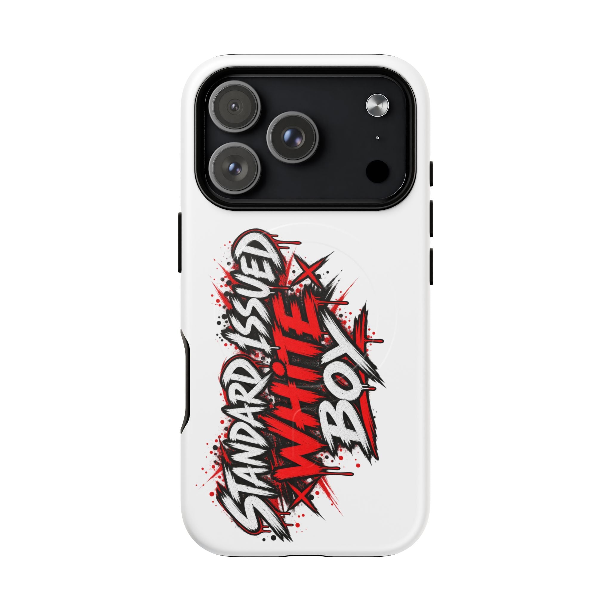 Standard Issued White Boy Magnetic Impact-Resistant Phone Case