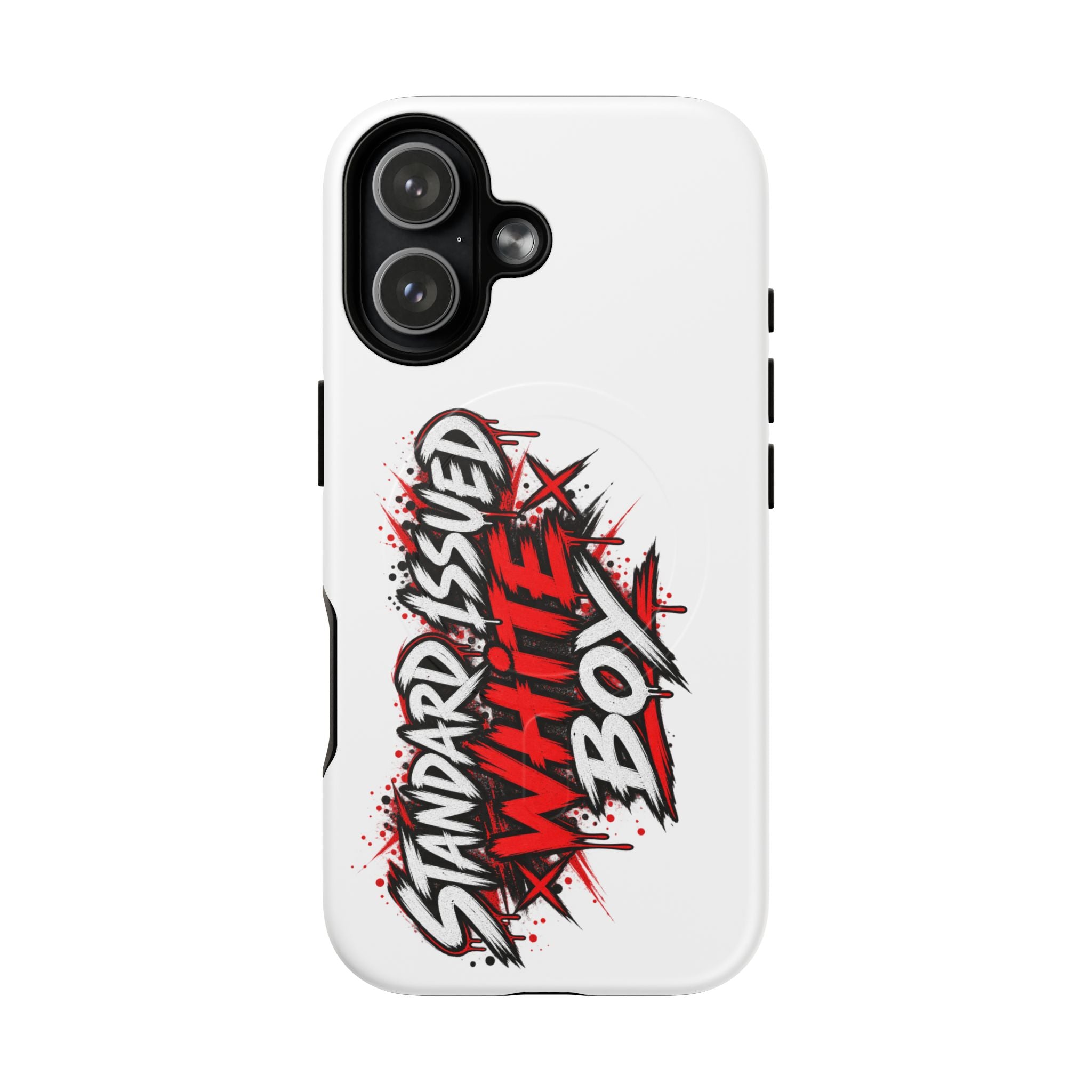 Standard Issued White Boy Magnetic Impact-Resistant Phone Case