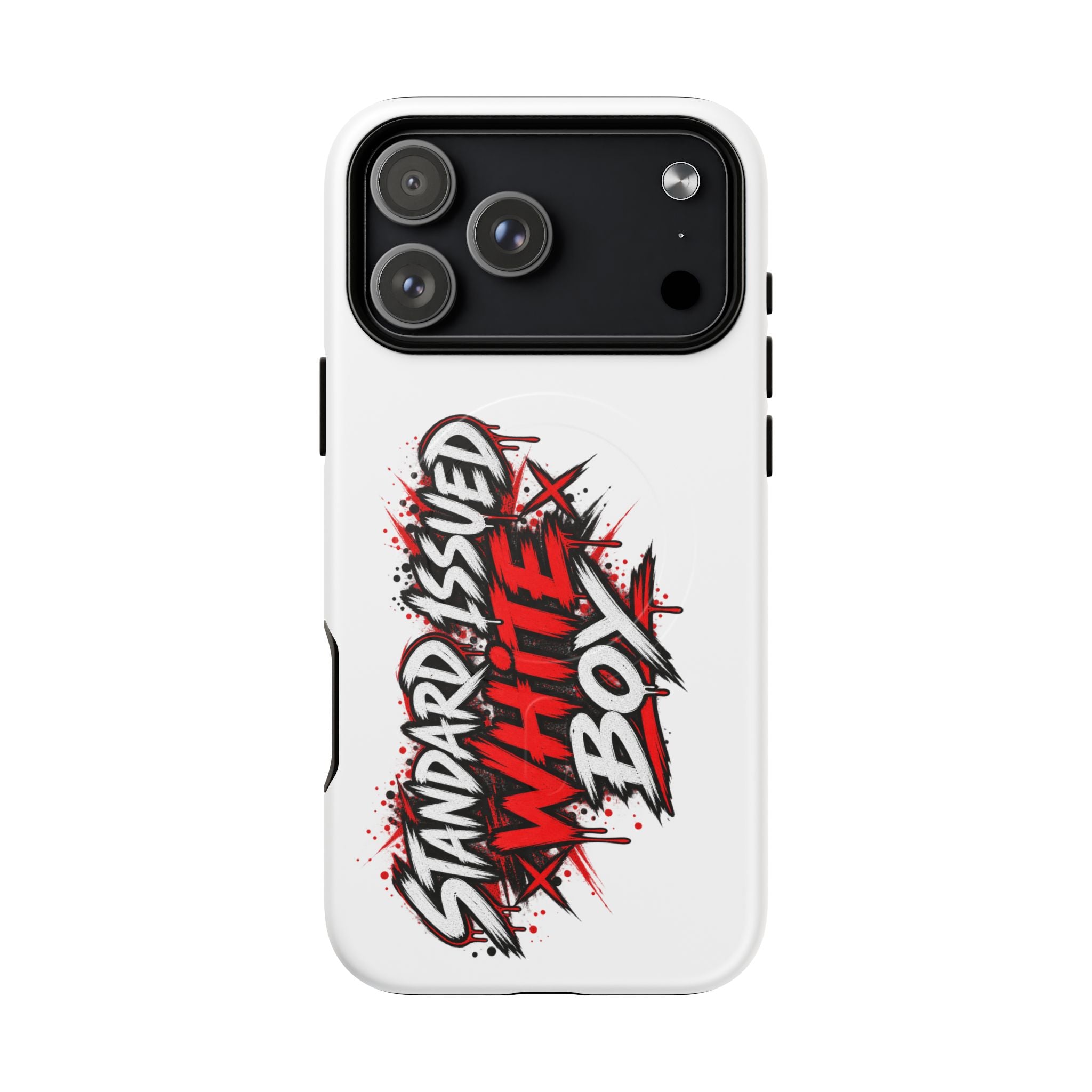 Standard Issued White Boy Magnetic Impact-Resistant Phone Case